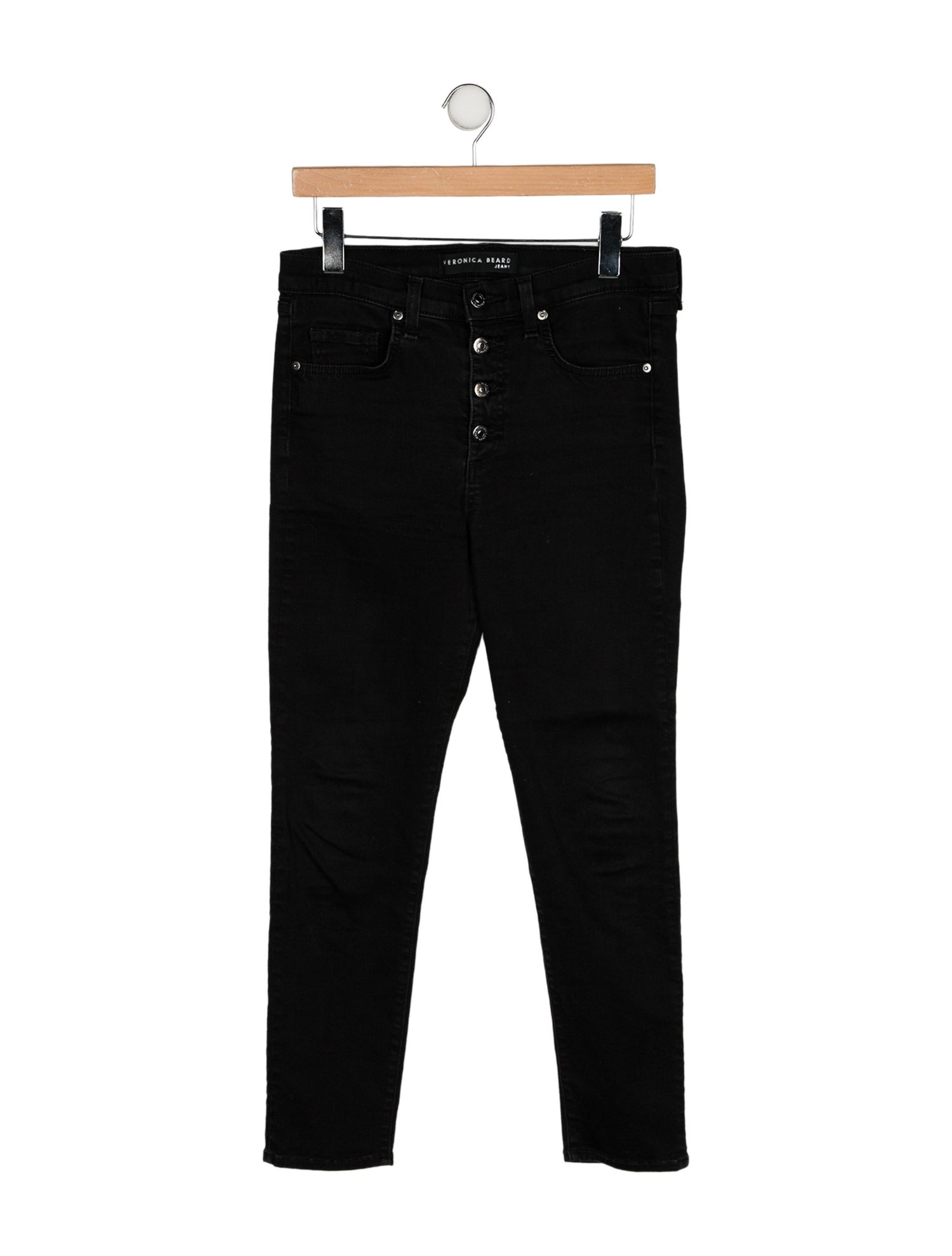 Veronica Beard High-Rise Skinny Leg Jeans