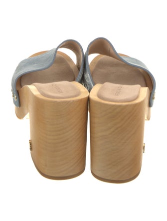 Veronica Beard Suede Studded Accents Slides