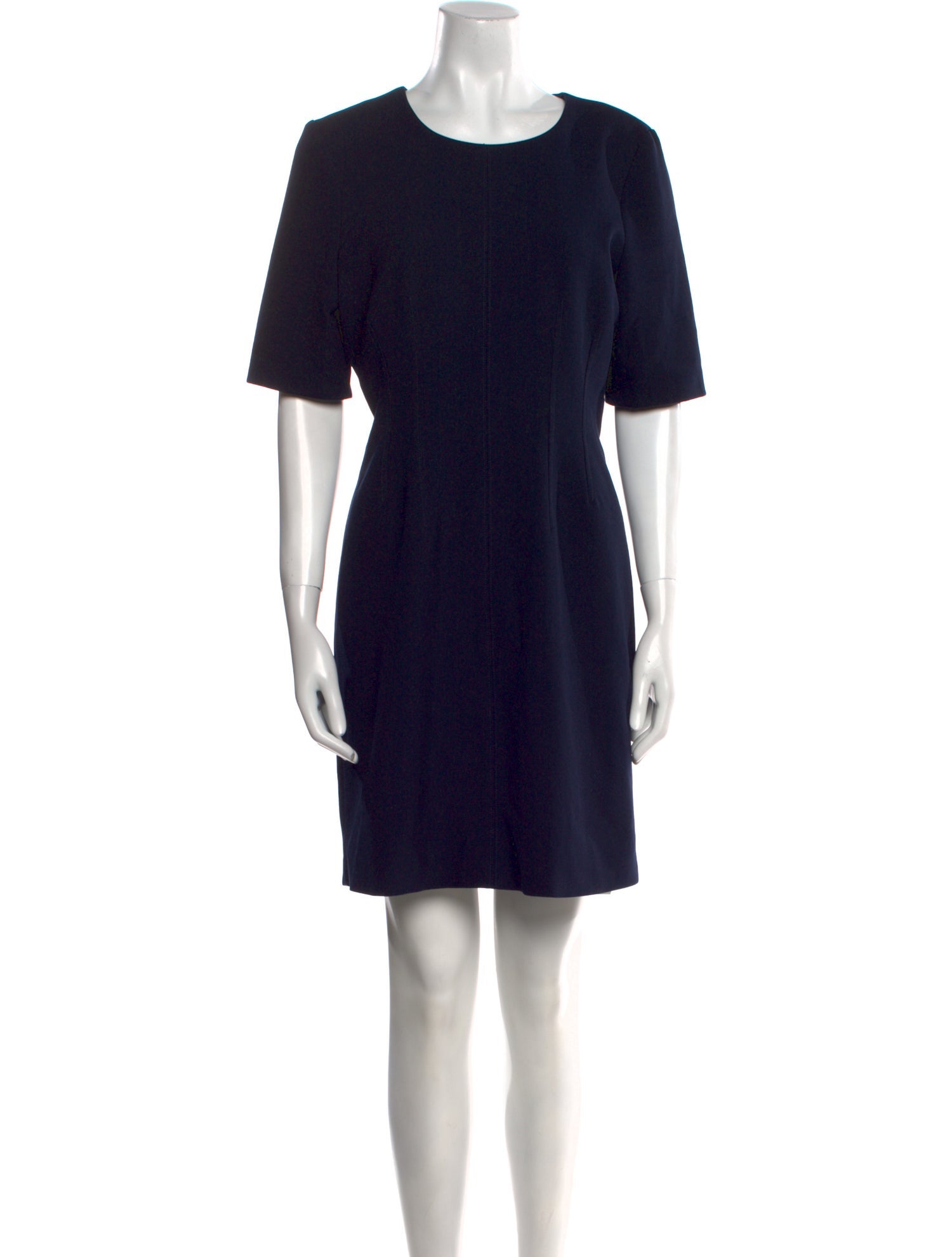 Veronica Beard Crew Neck Mini Dress