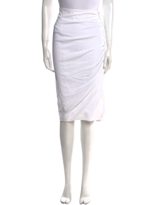 Veronica Beard Ruffle Embellishment Knee-Length Skirt