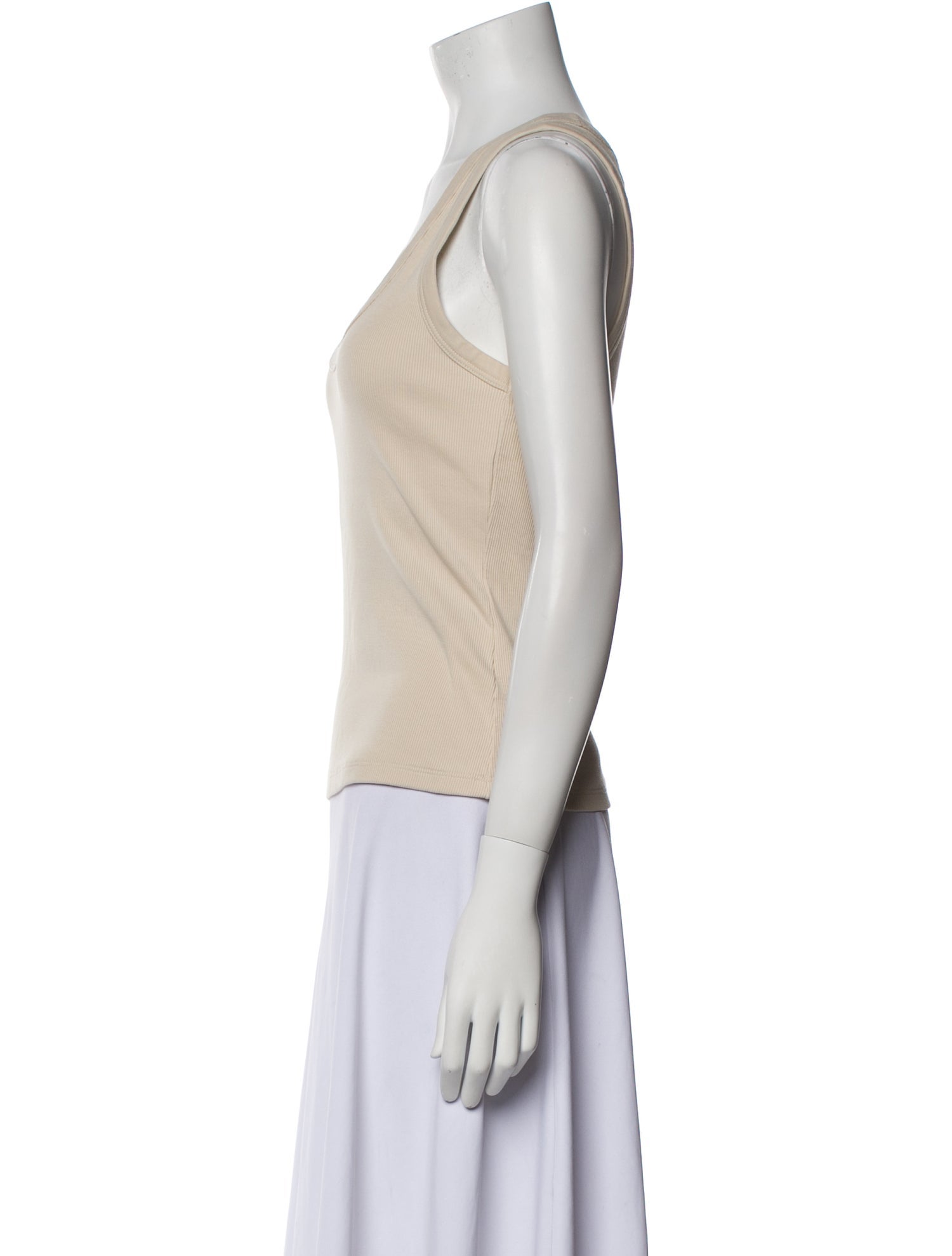 Veronica Beard Scoop Neck Sleeveless Top