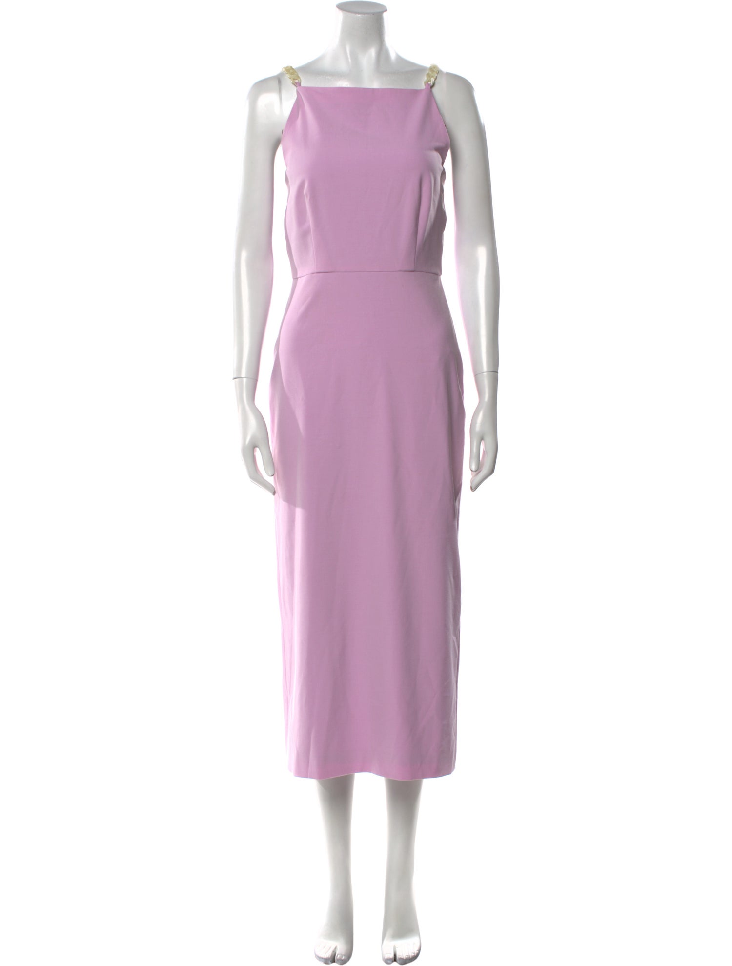 Veronica Beard Square Neckline Long Dress