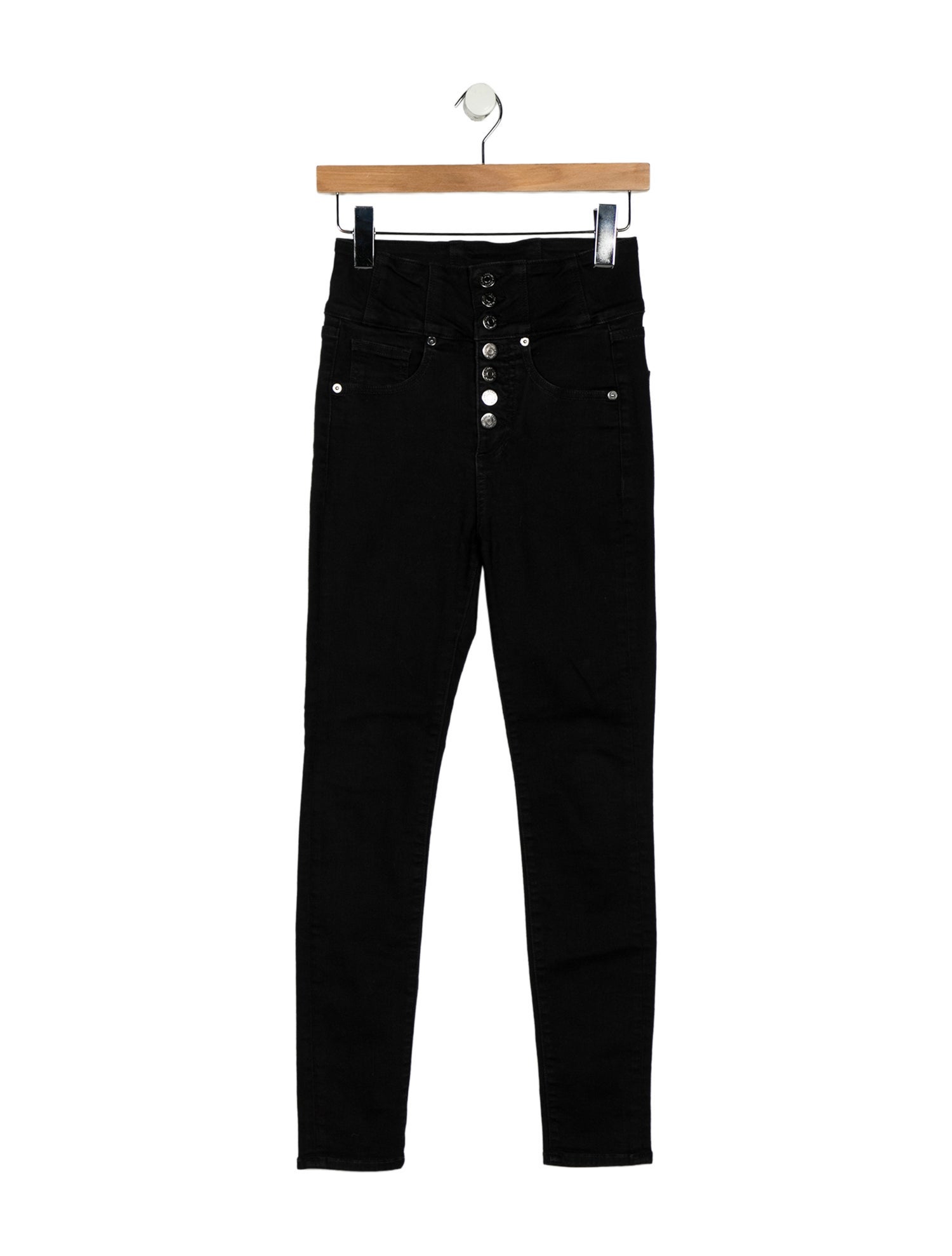 Veronica Beard High-Rise Skinny Leg Jeans