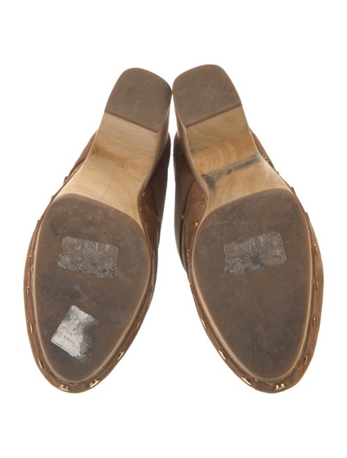 Veronica Beard Suede Studded Accents Mules