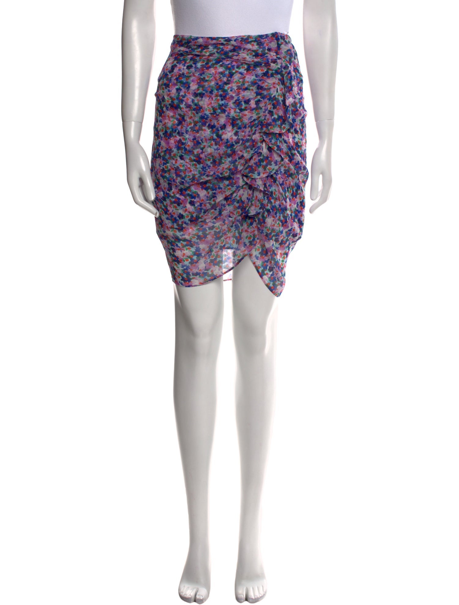 Veronica Beard Silk Mini Skirt