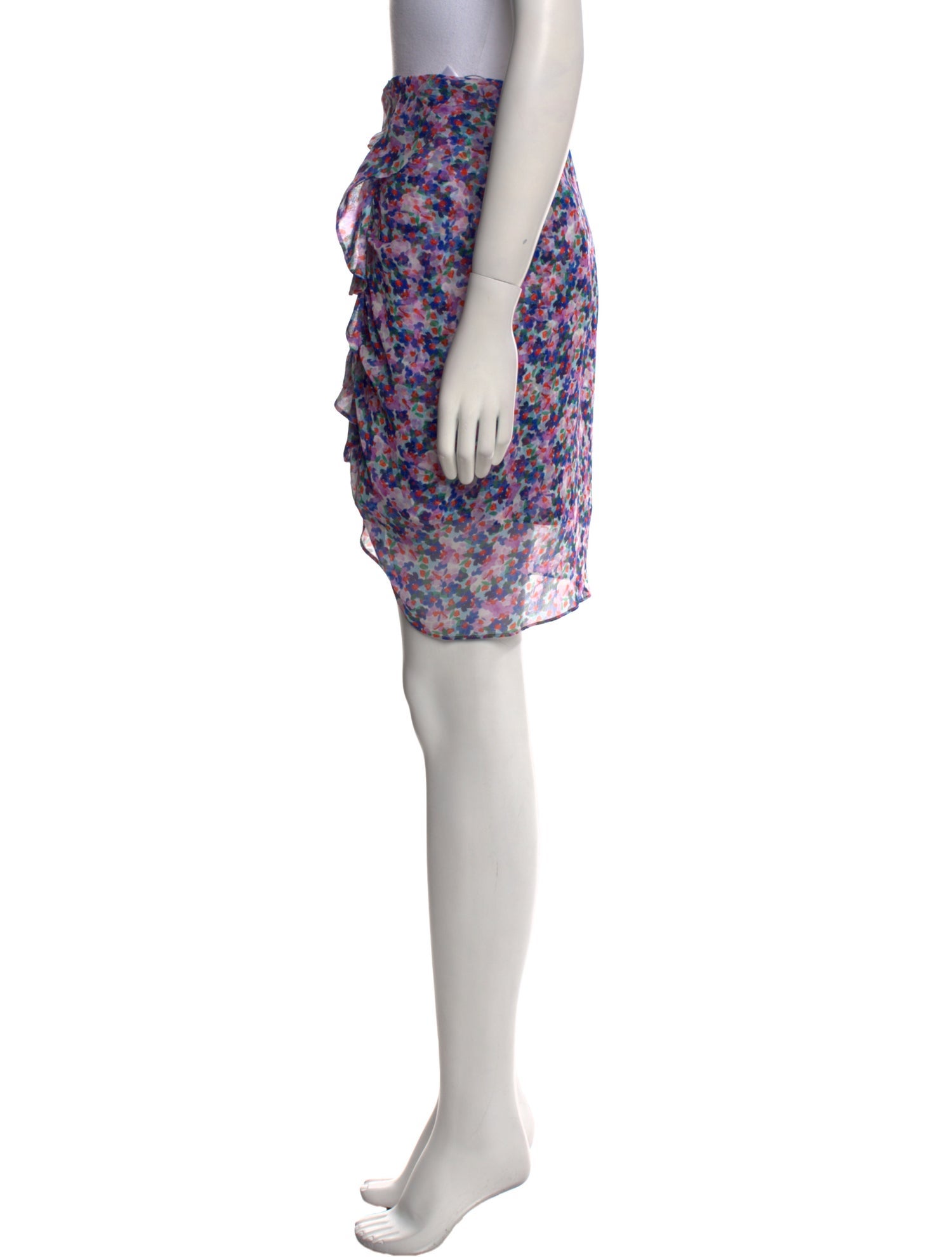 Veronica Beard Silk Mini Skirt