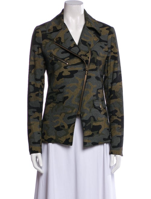 Veronica Beard Camouflage Print Blazer