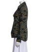 Veronica Beard Camouflage Print Blazer