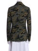 Veronica Beard Camouflage Print Blazer