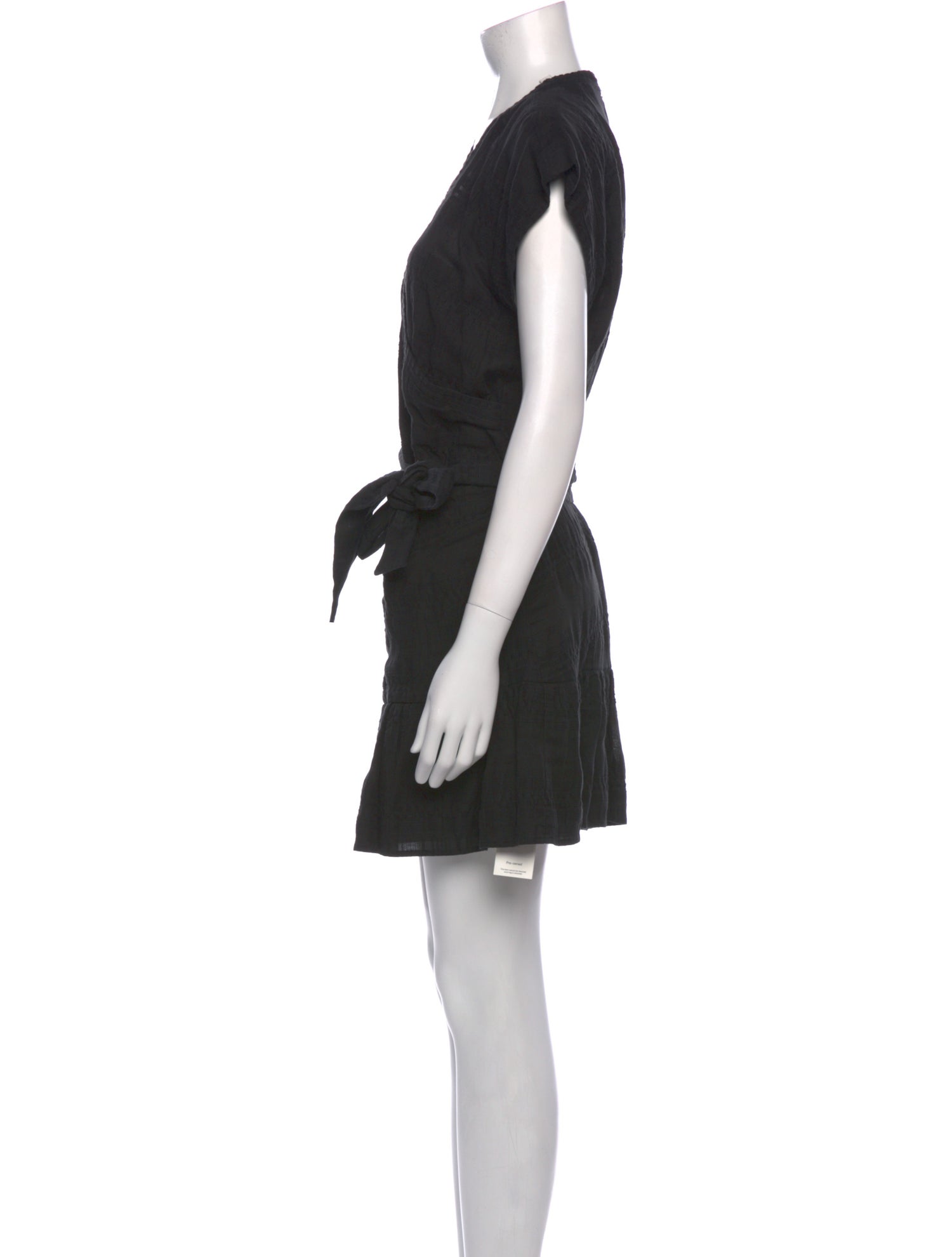 Veronica Beard V-Neck Mini Dress