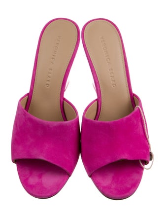 Veronica Beard Suede Slides