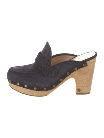 Veronica Beard Suede Mules