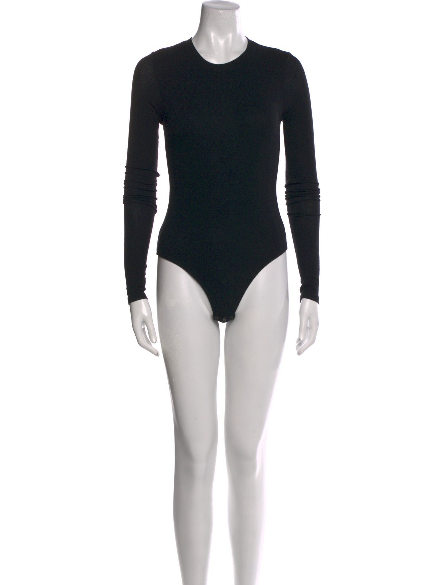 Veronica Beard Crew Neck Long Sleeve Bodysuit