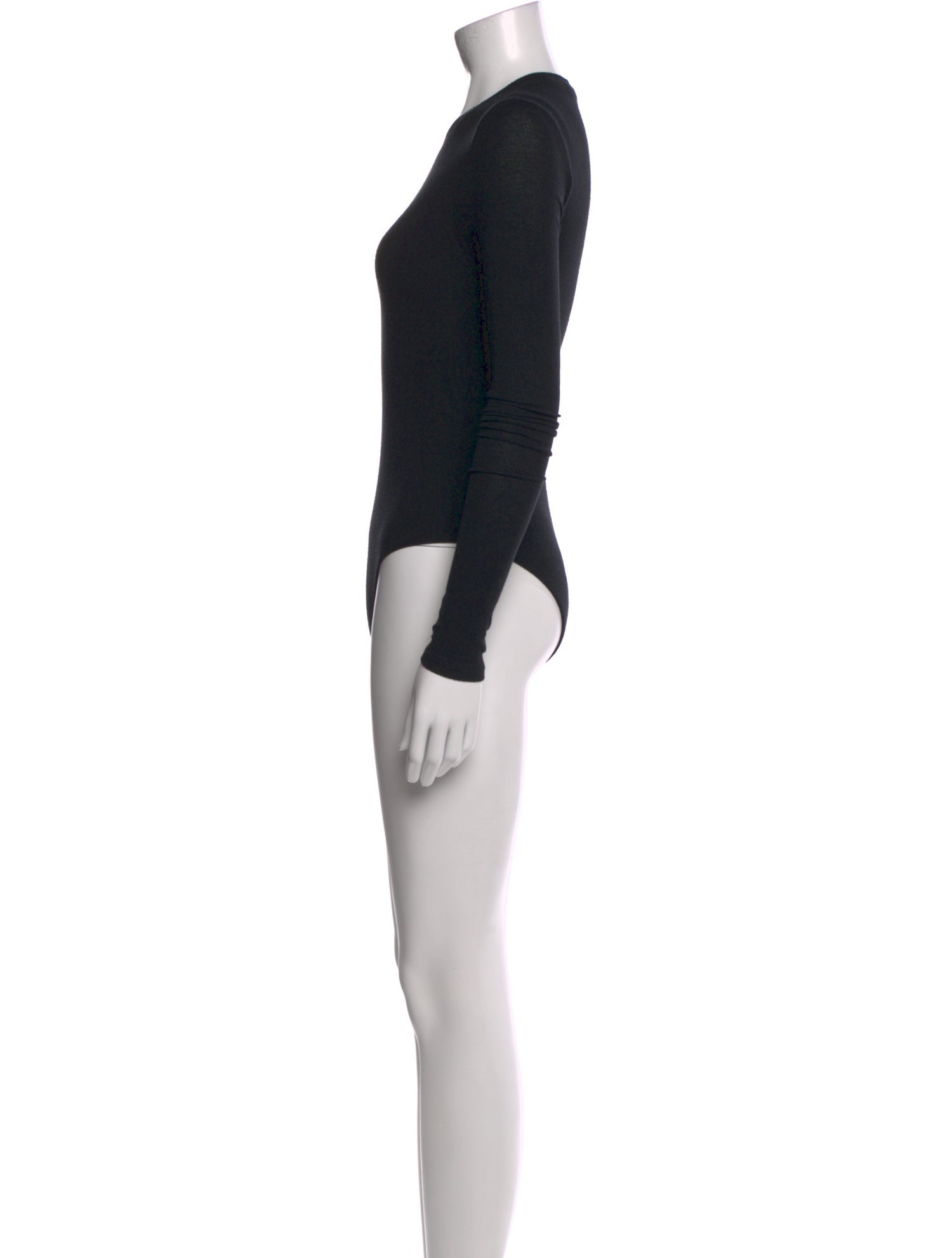 Veronica Beard Crew Neck Long Sleeve Bodysuit
