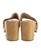 Veronica Beard Suede Studded Accents Slides