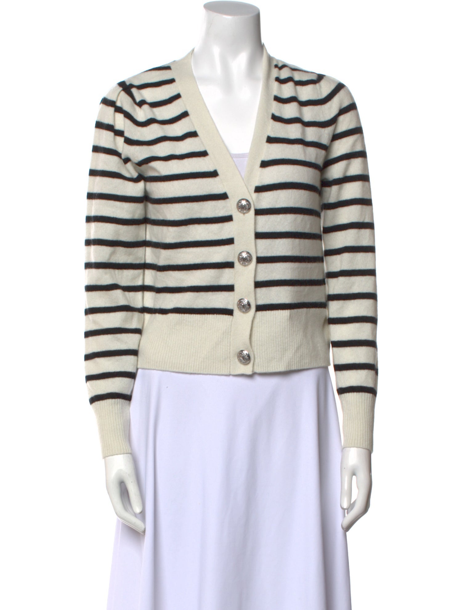 Veronica Beard Cashmere Striped Sweater w/ Tags