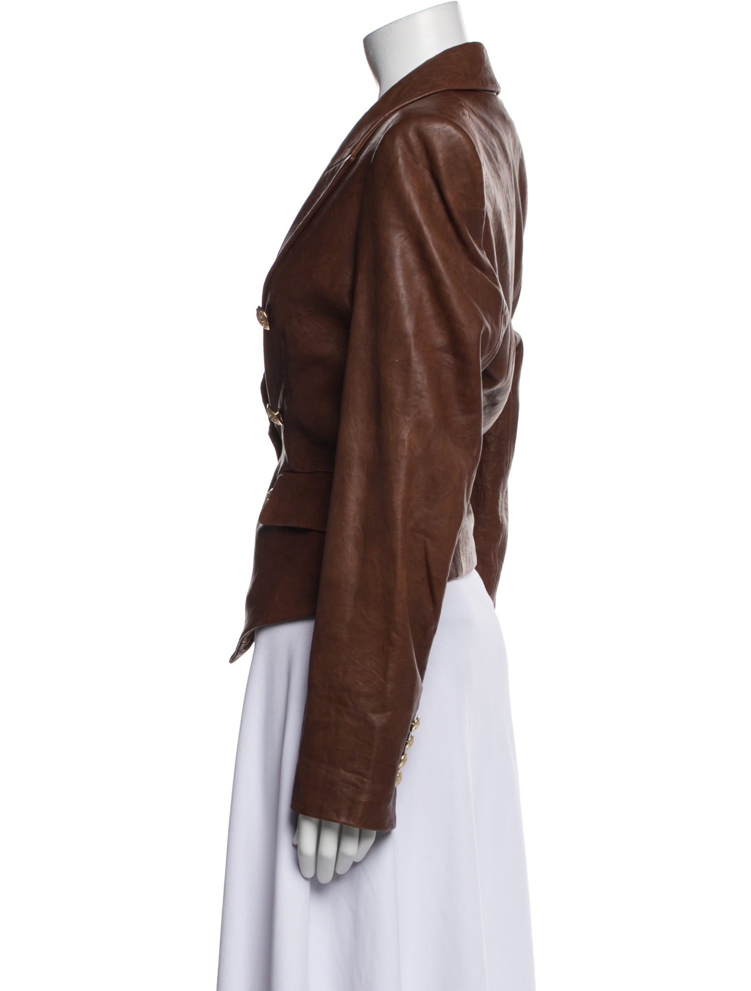 Veronica Beard Leather Blazer