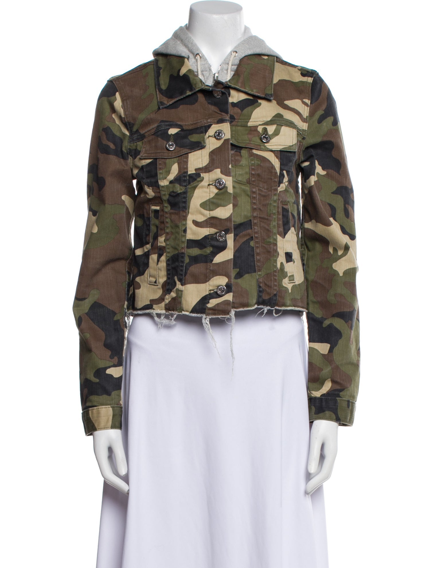 Veronica Beard Printed Utility Jacket