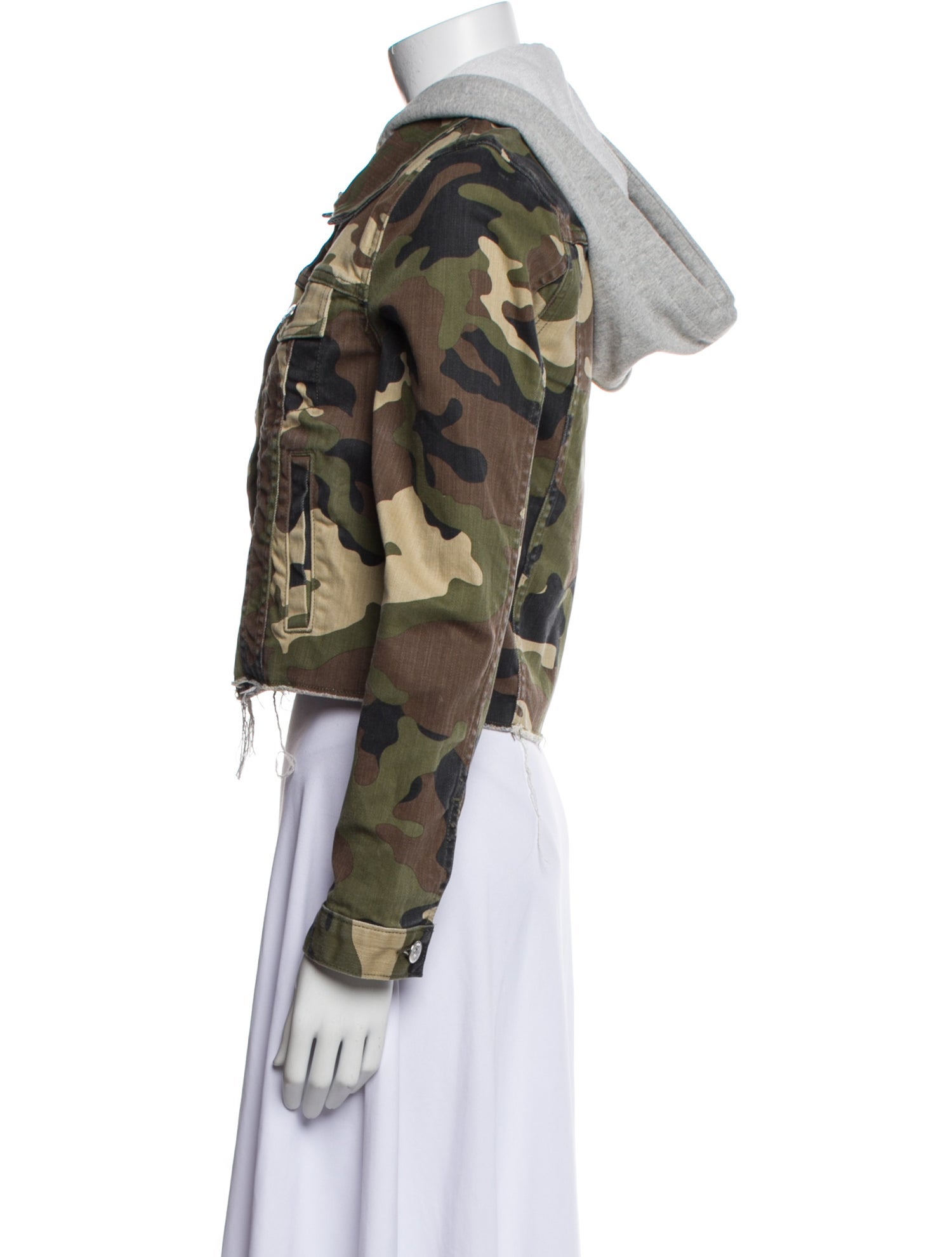 Veronica Beard Printed Utility Jacket