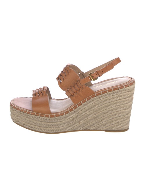Veronica Beard Leather Espadrilles