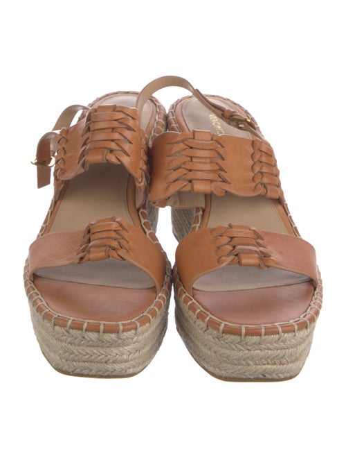 Veronica Beard Leather Espadrilles