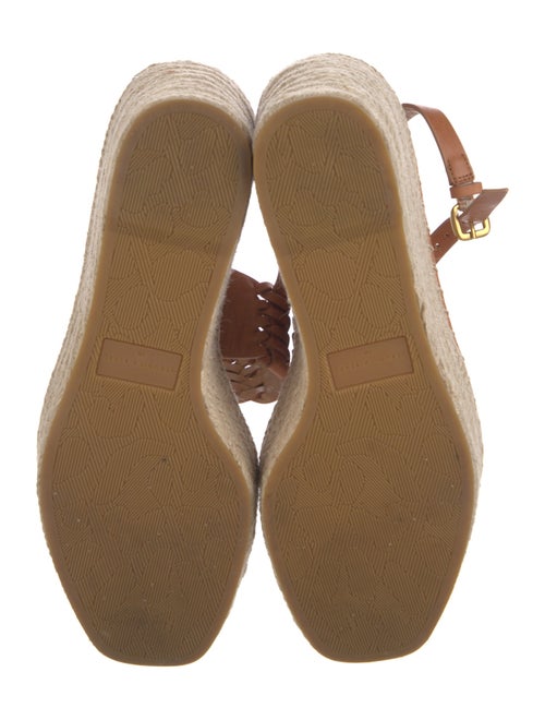 Veronica Beard Leather Espadrilles