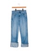 Veronica Beard High-Rise Wide Leg Jeans