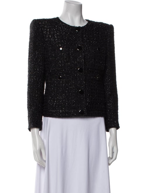 Veronica Beard Tweed Pattern Evening Jacket