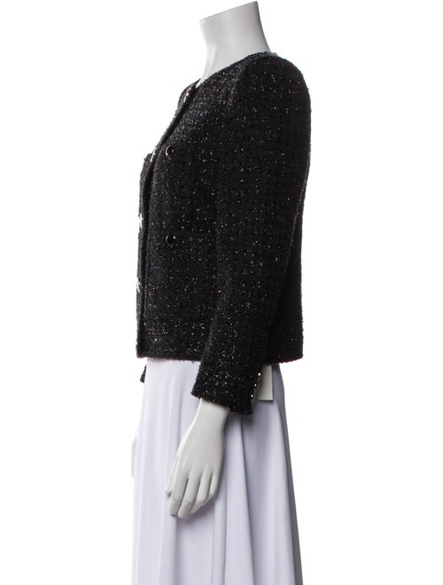 Veronica Beard Tweed Pattern Evening Jacket