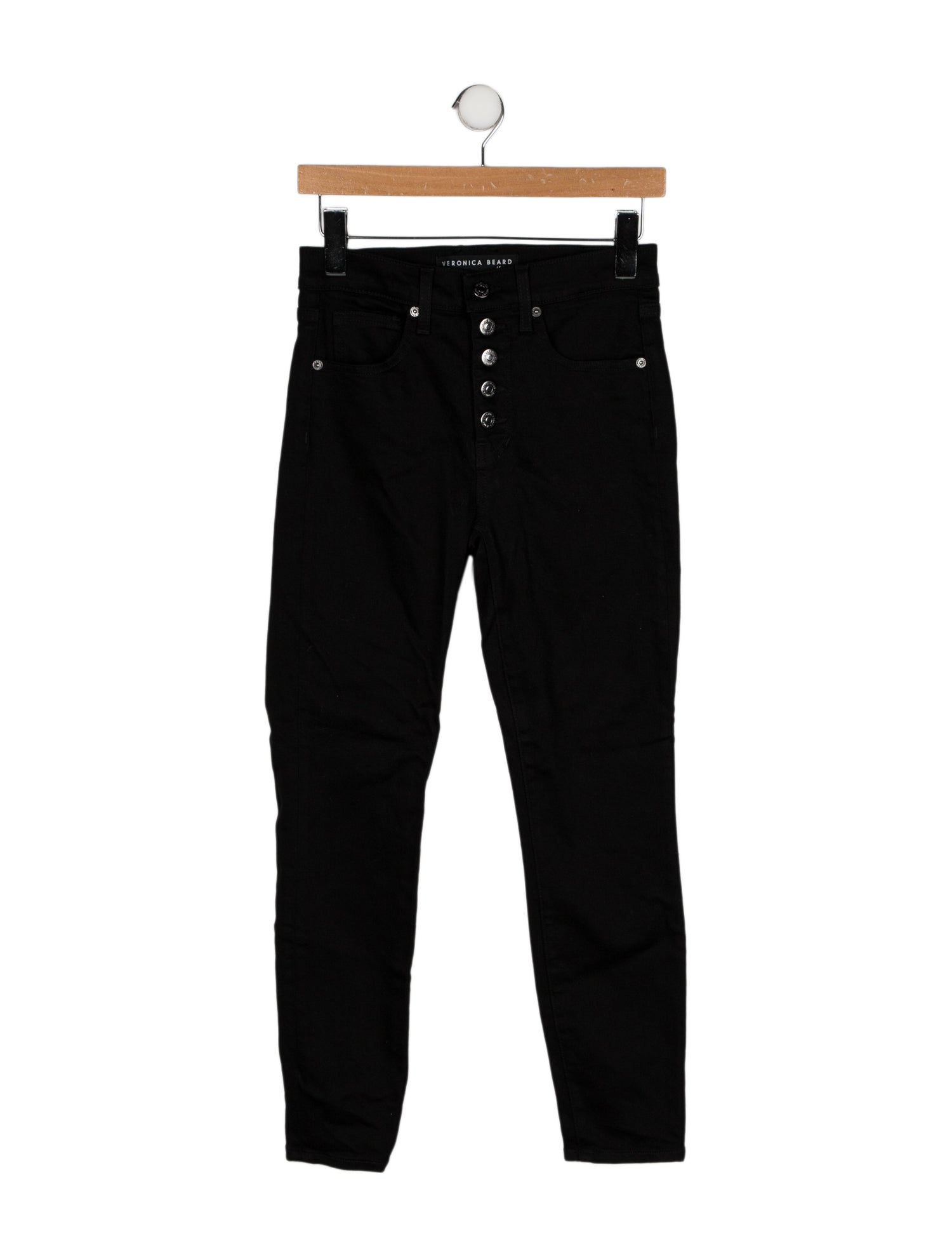 Veronica Beard High-Rise Skinny Leg Jeans