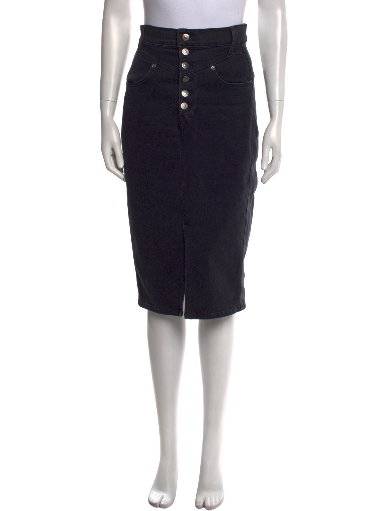 Veronica Beard Cutout Accent Knee-Length Skirt