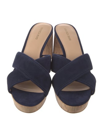 Veronica Beard Suede Slides