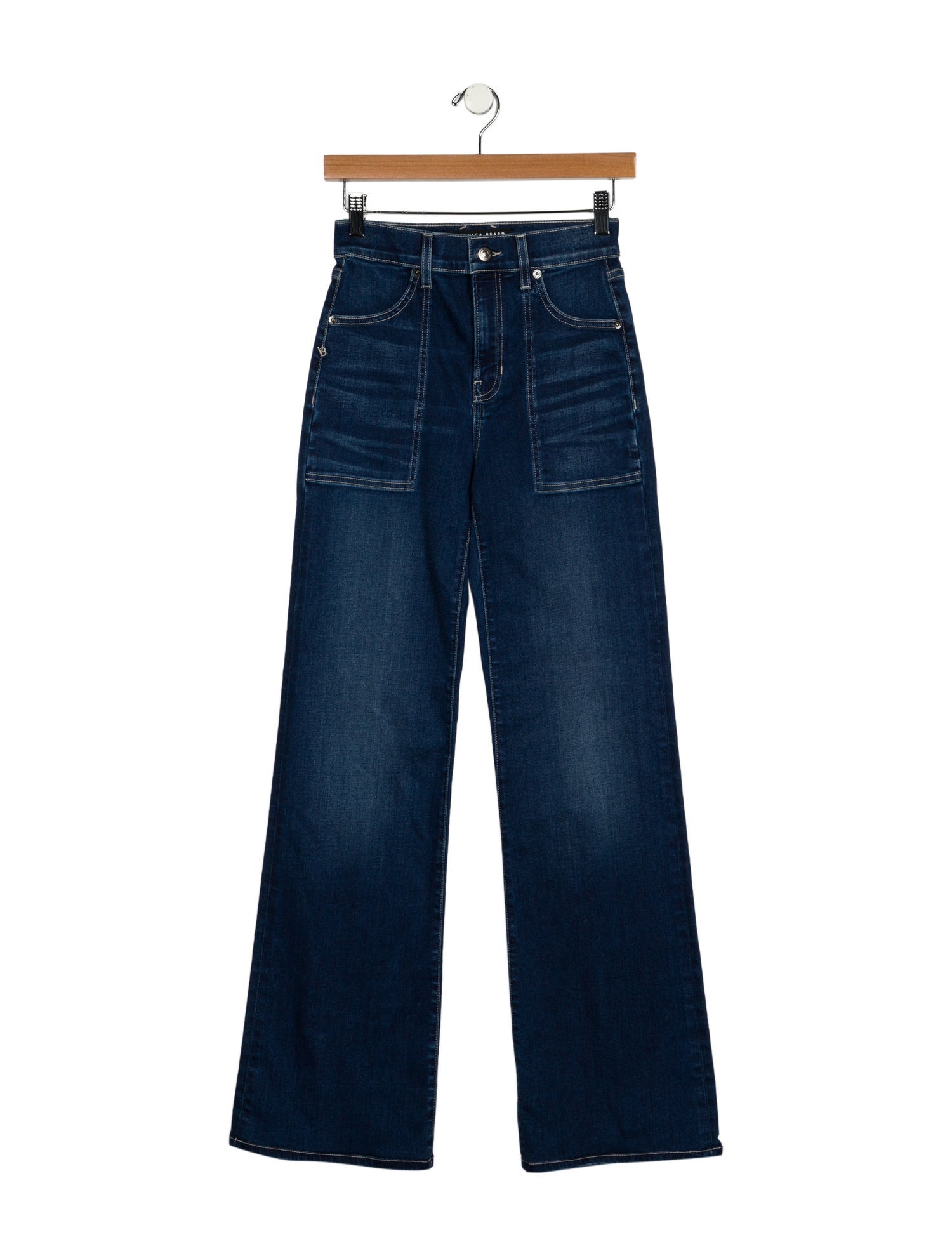 Veronica Beard High-Rise Wide Leg Jeans w/ Tags