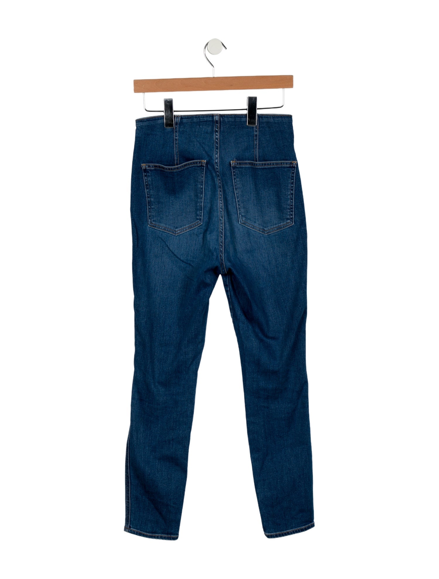 Veronica Beard High-Rise Skinny Leg Jeans