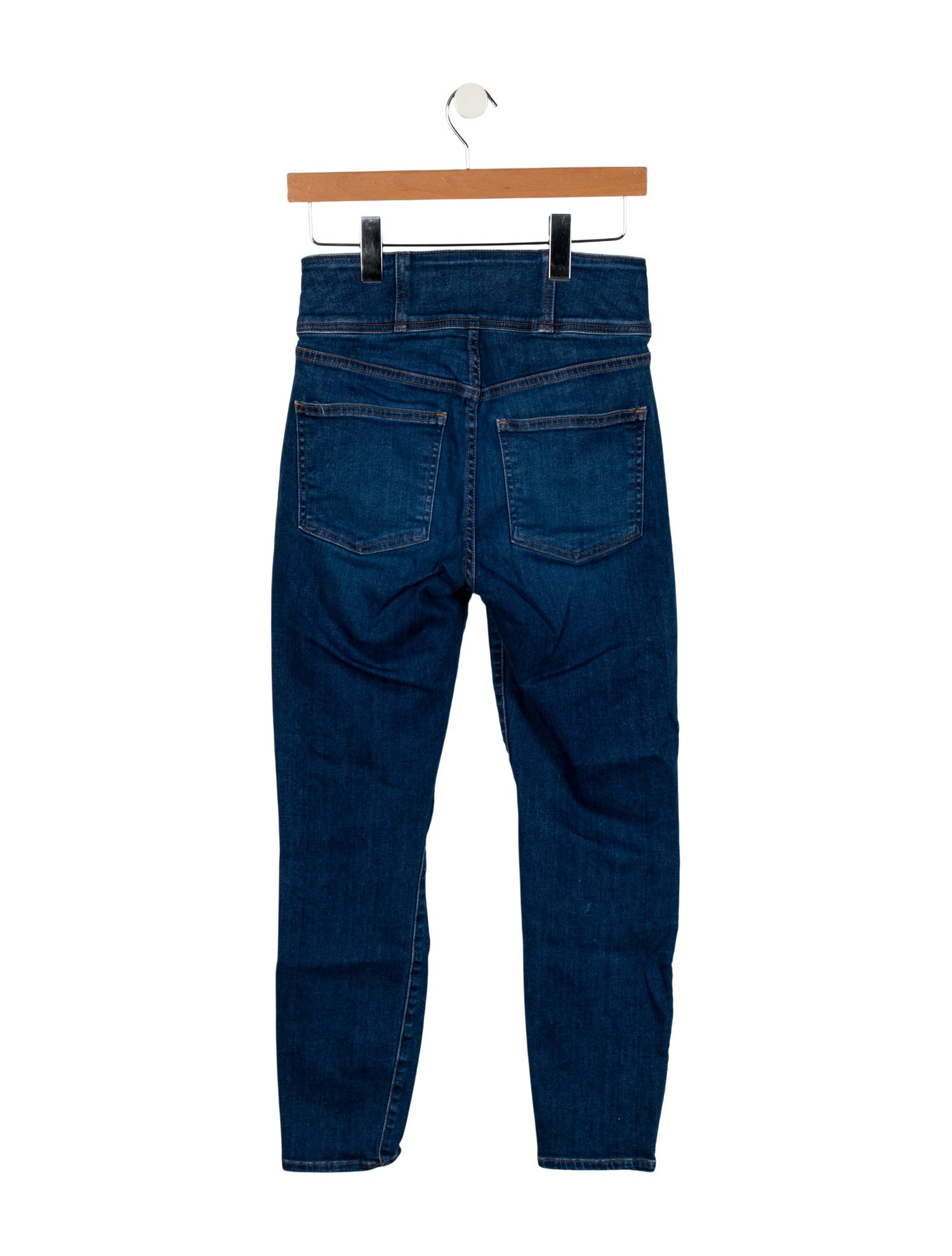 Veronica Beard High-Rise Skinny Leg Jeans