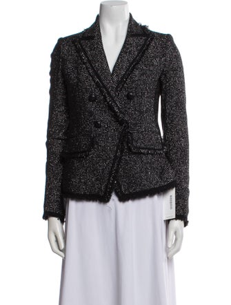 Veronica Beard Tweed Pattern Blazer