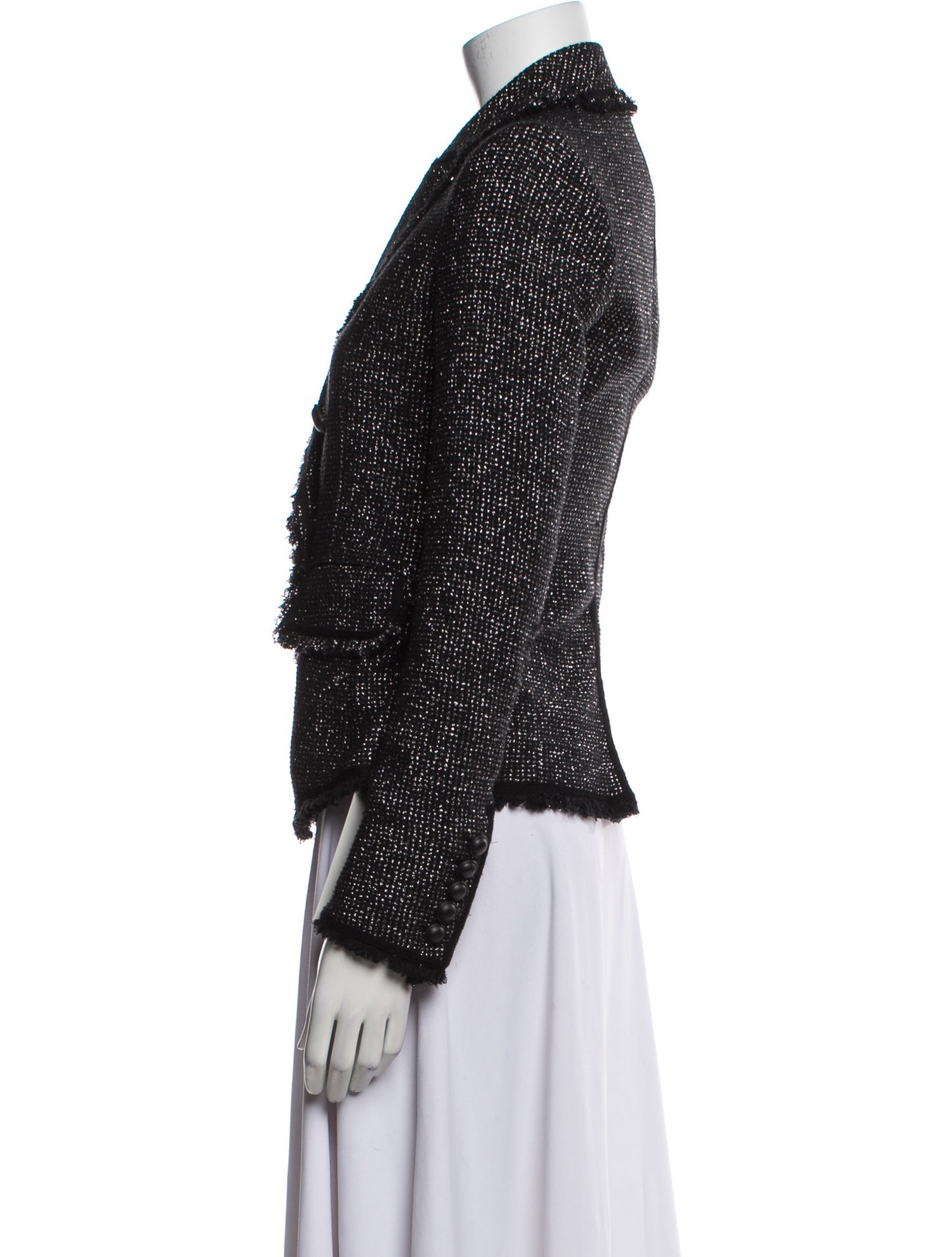 Veronica Beard Tweed Pattern Blazer