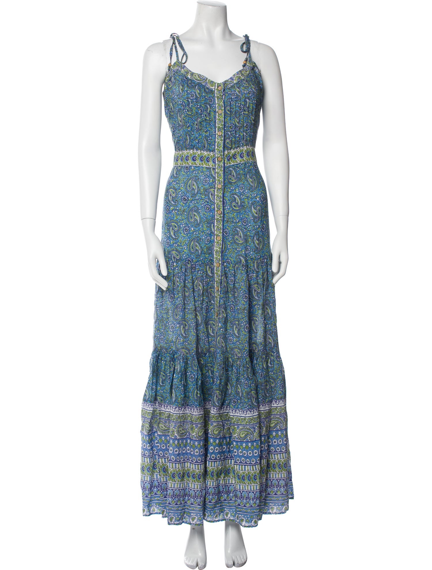 Veronica Beard Printed Long Dress