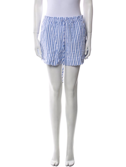 Veronica Beard Striped Mini Shorts