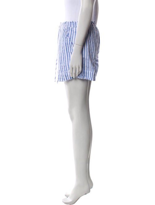 Veronica Beard Striped Mini Shorts