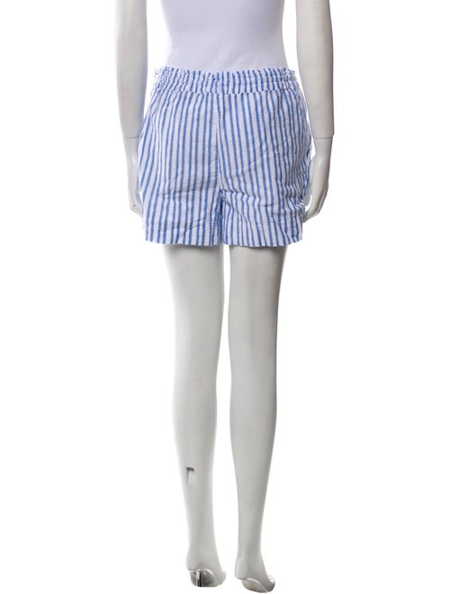 Veronica Beard Striped Mini Shorts