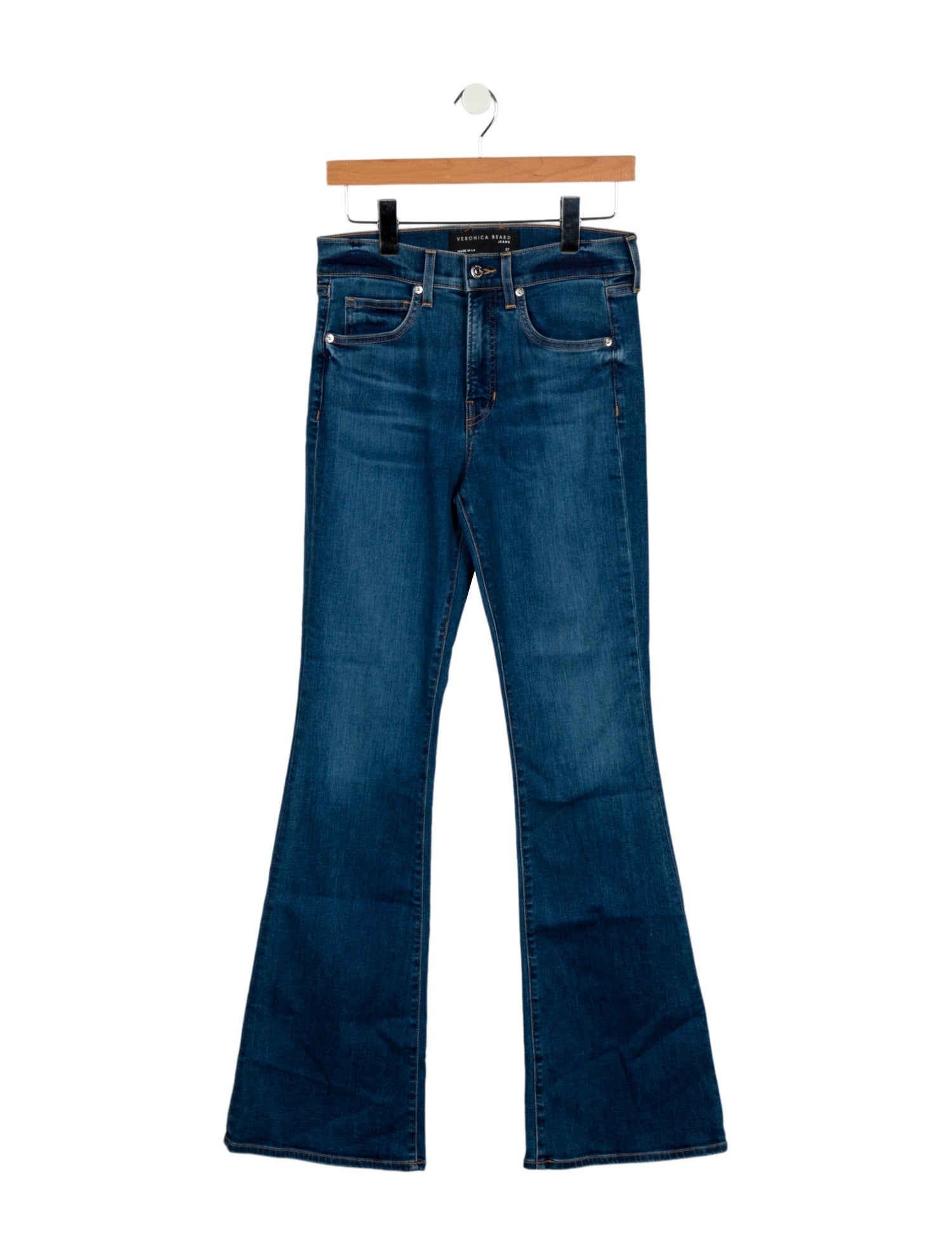 Veronica Beard High-Rise Wide Leg Jeans w/ Tags