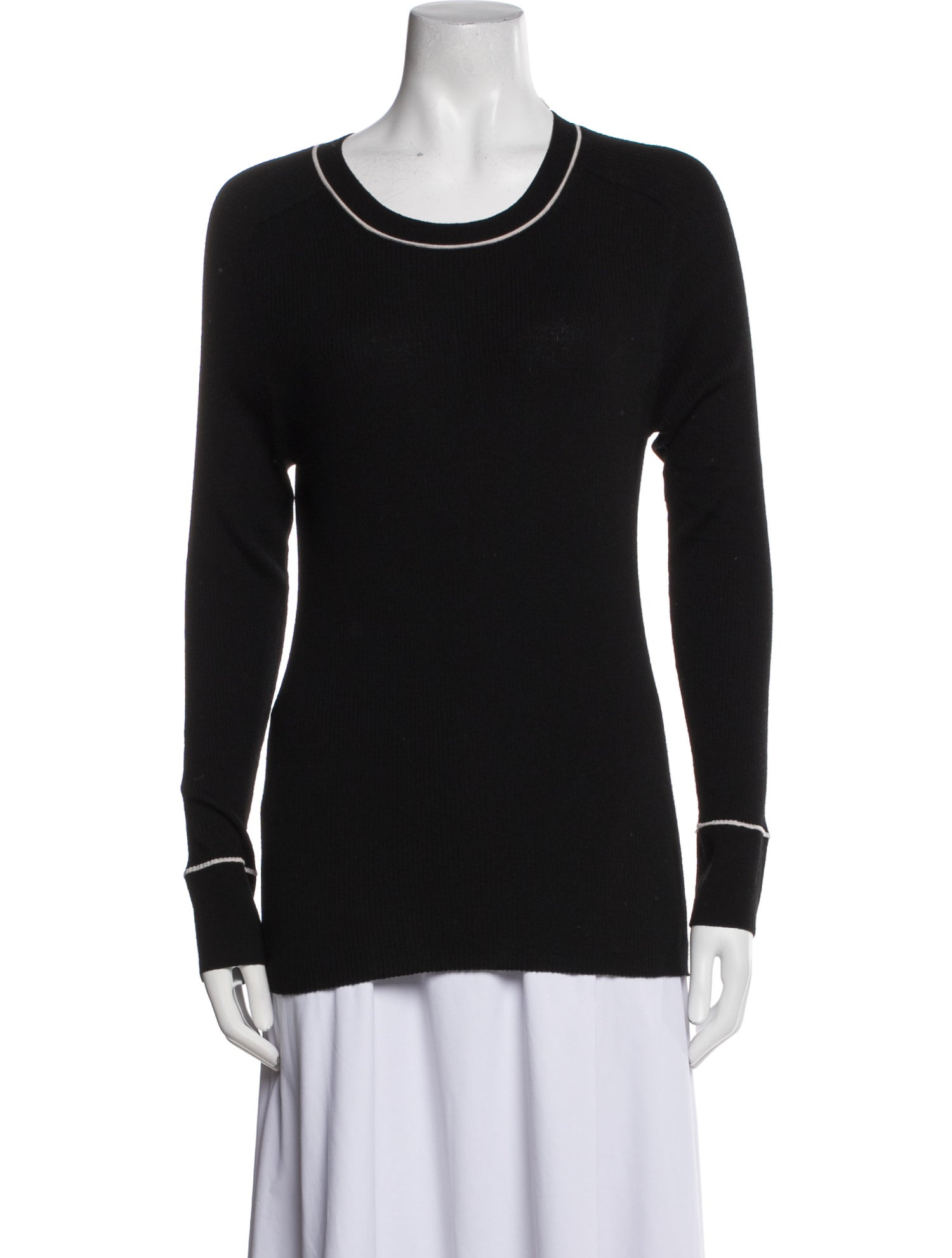 Veronica Beard Merino Wool Scoop Neck Sweater