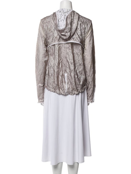 Veronica Beard Floral Print Biker Jacket