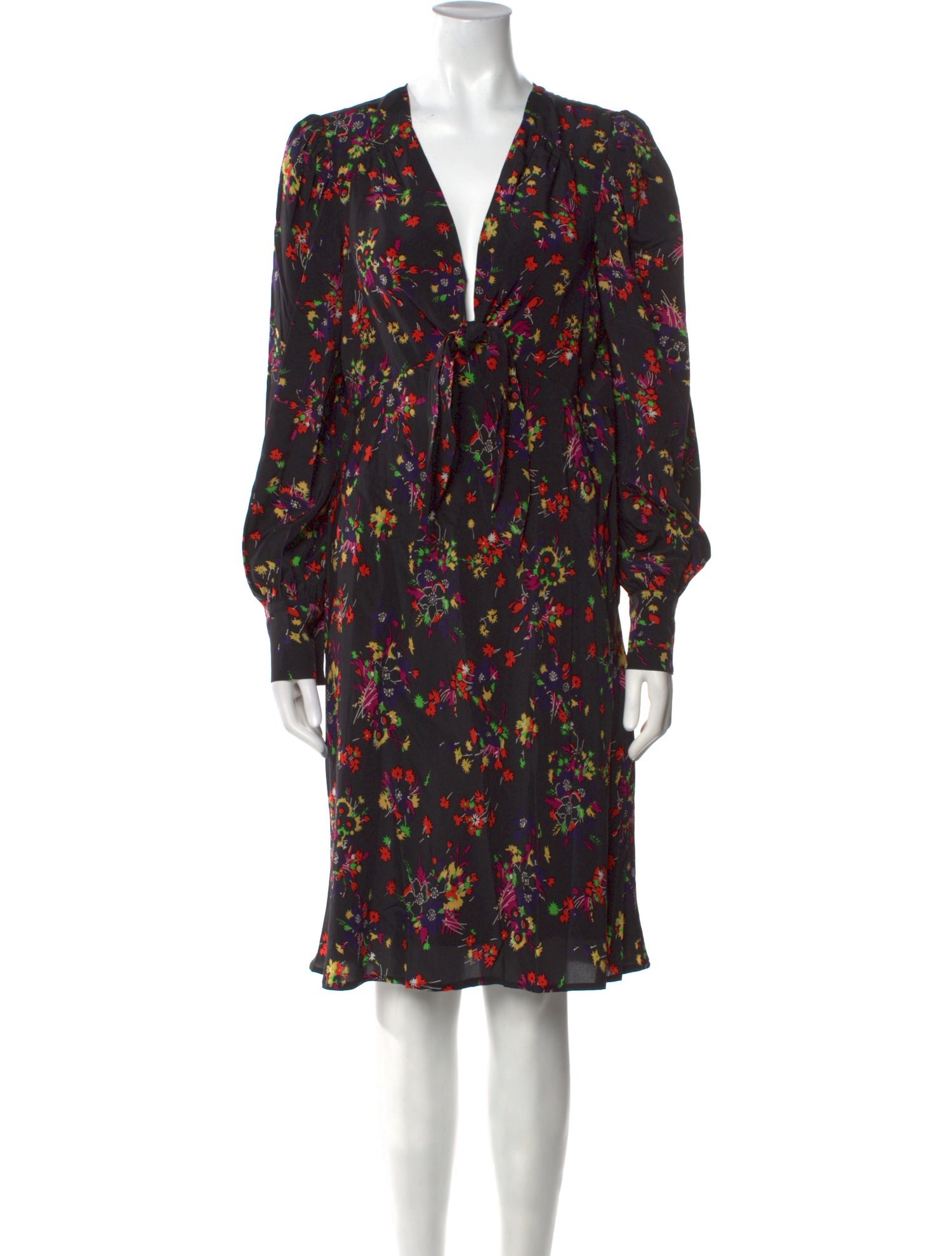 Veronica Beard Silk Knee-Length Dress