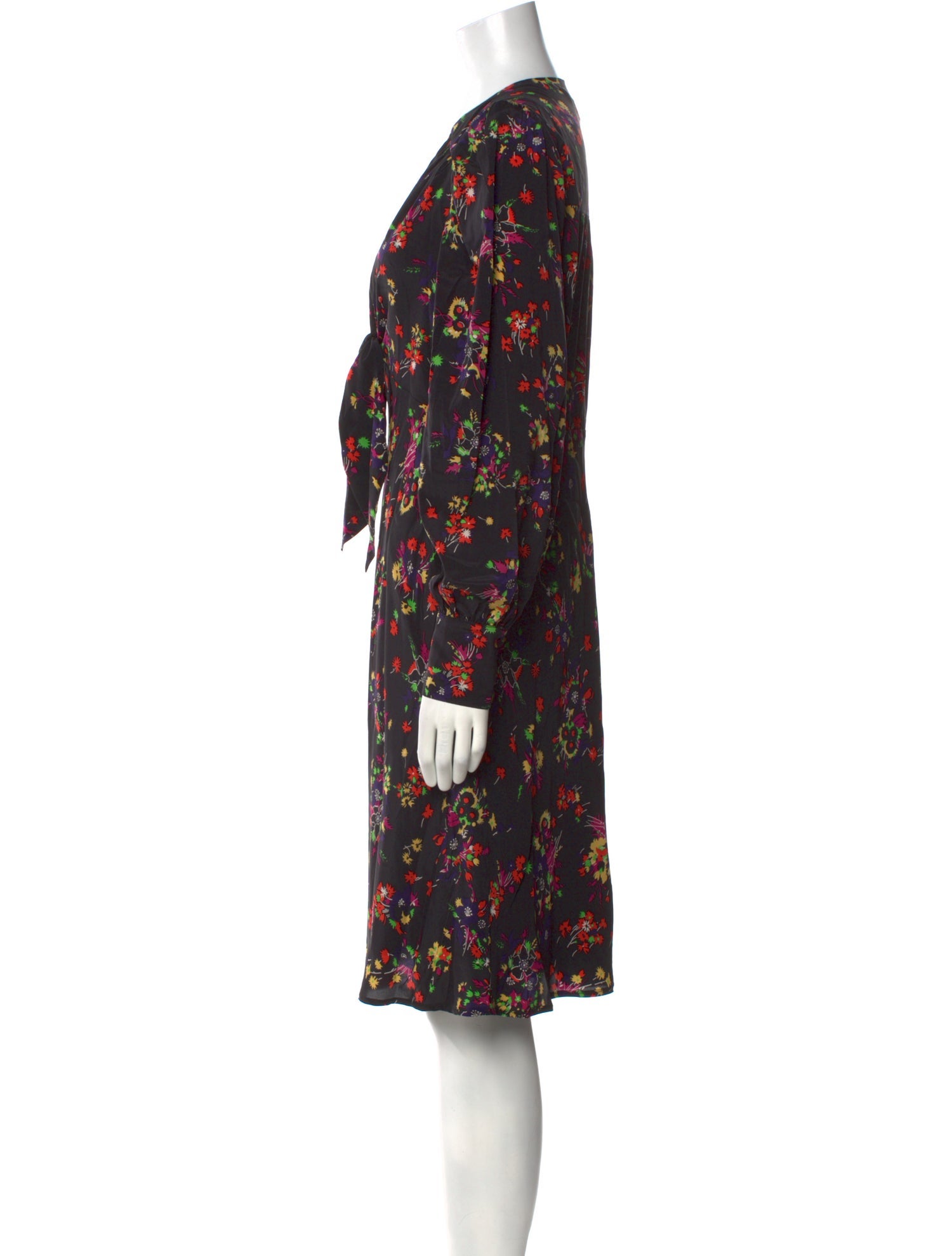 Veronica Beard Silk Knee-Length Dress