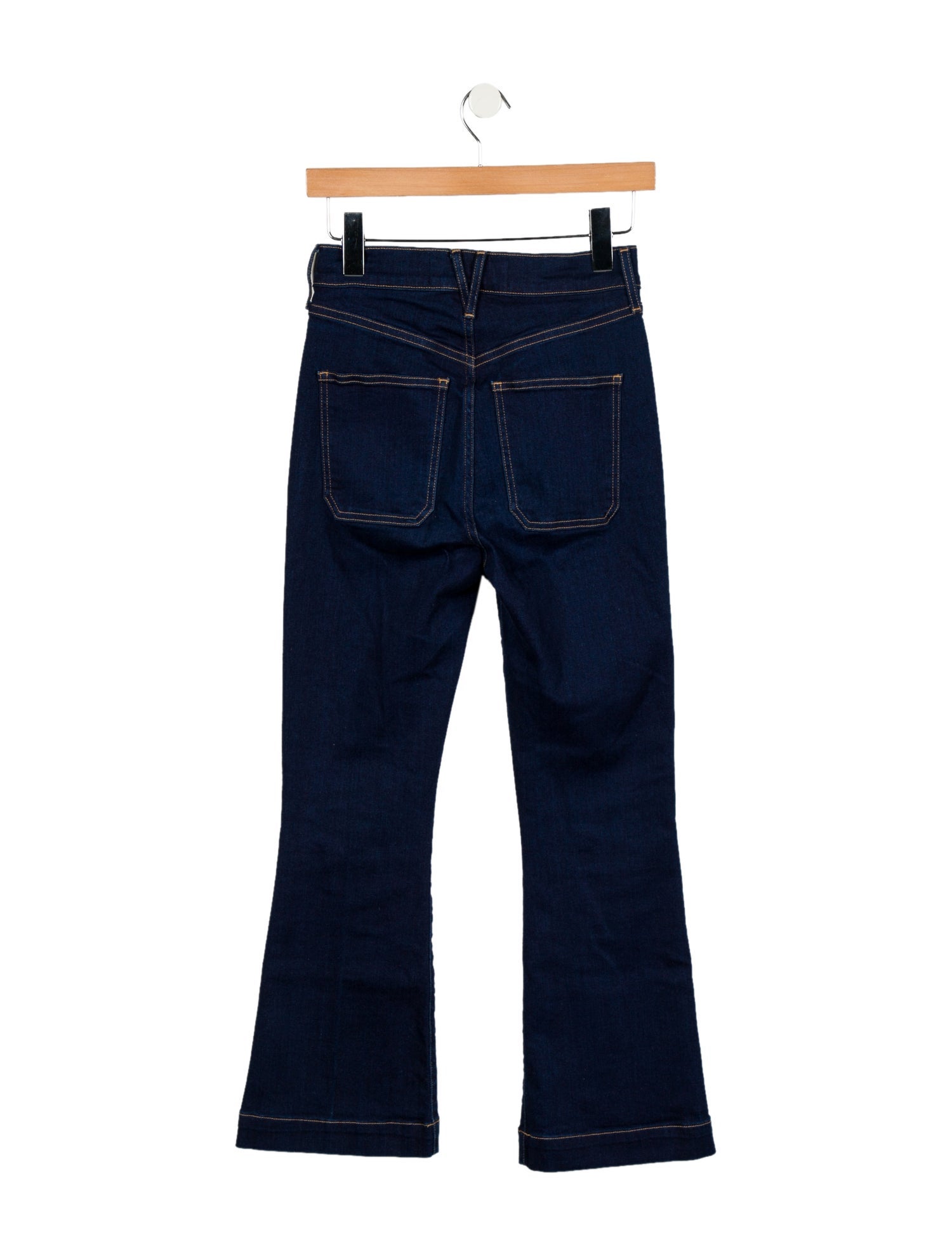 Veronica Beard Mid-Rise Wide Leg Jeans