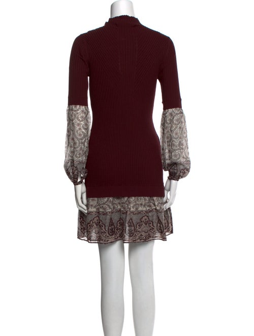 Veronica Beard Printed Mini Dress