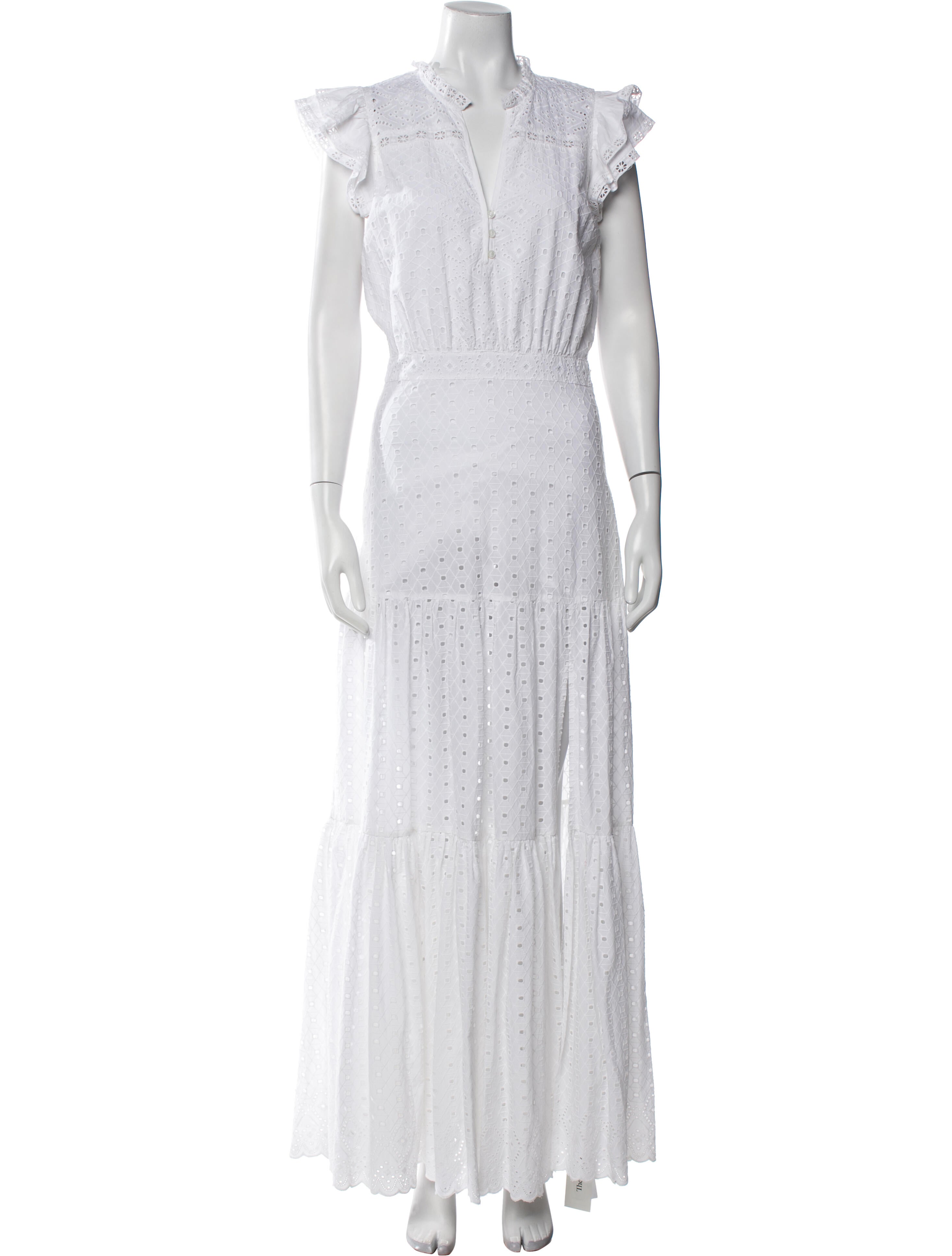 Veronica Beard V-Neck Long Dress w/ Tags