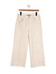 Veronica Beard High-Rise Wide Leg Jeans